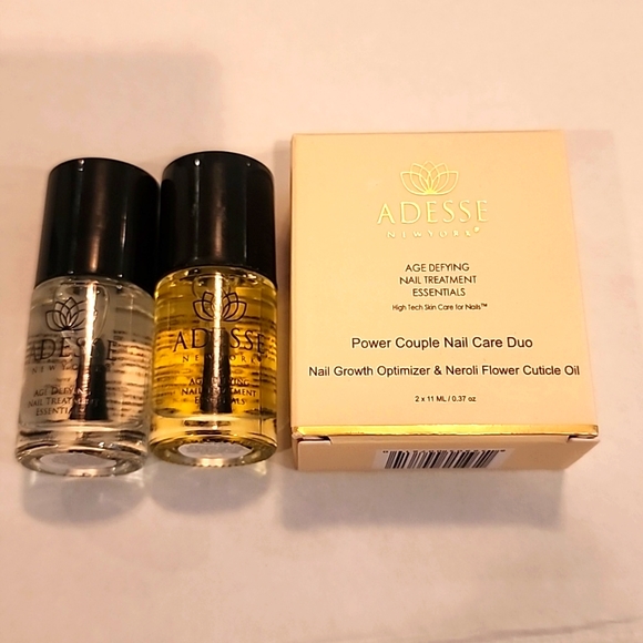 ADESSE Age Defying Nail Treatment Power Couple Care Duo Optimizer Cuticle Oil 🆕 - Picture 3 of 8